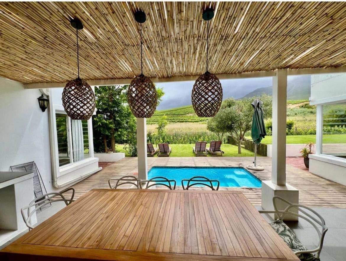 Charming Villa Stellenbosch Bagian luar foto